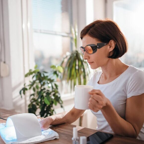 UVC Protective Glasses Blocking Blue White 90nm 490nm - Picture 5 of 7